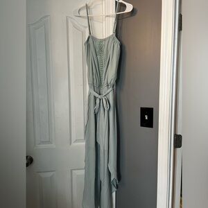 Pants romper sage green flowy size medium